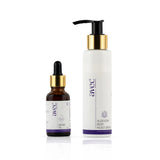 Two Avec products on a white background, one dropper bottle and one pump bottle.