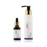 Two Avec products on a white background, one dropper bottle and one pump bottle.