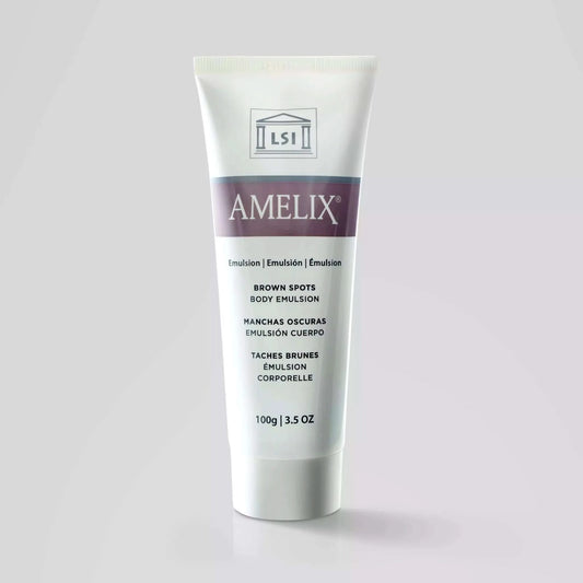 AMELIX Body Emulsion | Dark Spot Corrector & Hydrating body Lotion for Dry Skin | Rumex crispus extract 4% | Actinidia chinensis (Kiwi) water 5% - 100ml