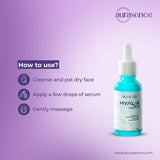 Aurasence Hyal A Serum | Hyaluronic Acid 30ml