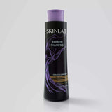 SKINLAB Keratin Shampoo 400ml | Keratin Enriched, Sulphate Free, Silicone Free, +Argan Oil