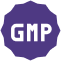 GMP logo in purple