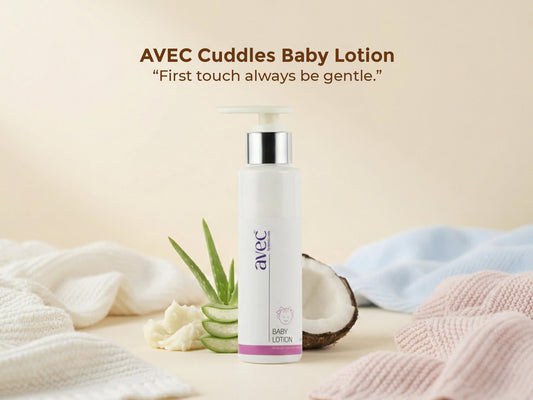 How to Build the Perfect Baby Skincare Routine with AVEC Cuddles Baby Lotion