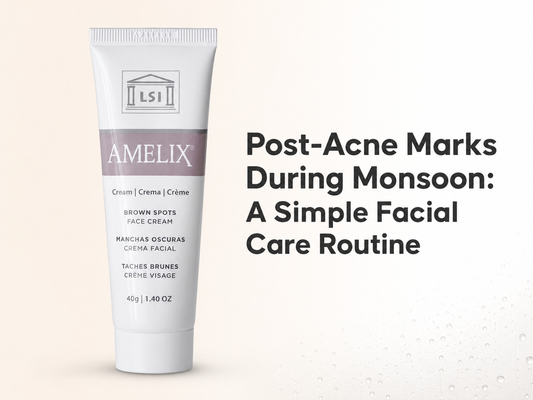 Post-Acne Marks During Monsoon