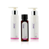 AVEC Baby Care Essentials Combo – Ayurvedic Massage Oil + Natural Baby Lotion + Gentle Baby Wash | Daily Skincare for Newborns | Paraben-Free, Hypoallergenic (3 x 100ml)