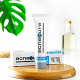 SKINLAB COMBO PACK Acne Facial Cleanser + Acne Treatment Gel Advanced Formula Peroxide Free, Remove Spots, Prevent Scars, Reduced Blemish, 100ml & 30ml