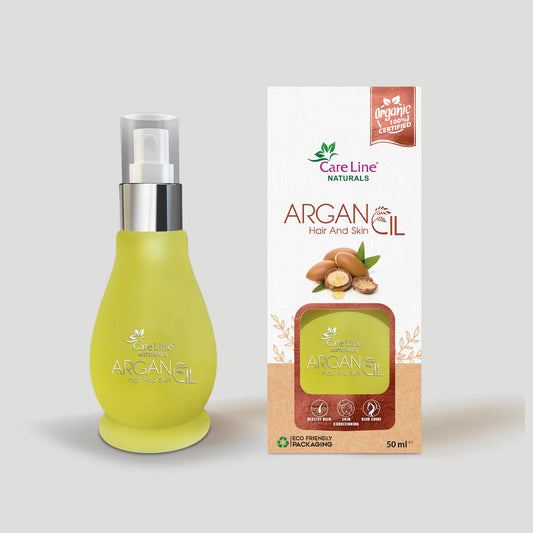 CareLine Naturals Argan Hair & Skin Oil – Virgin & Organic 50ml