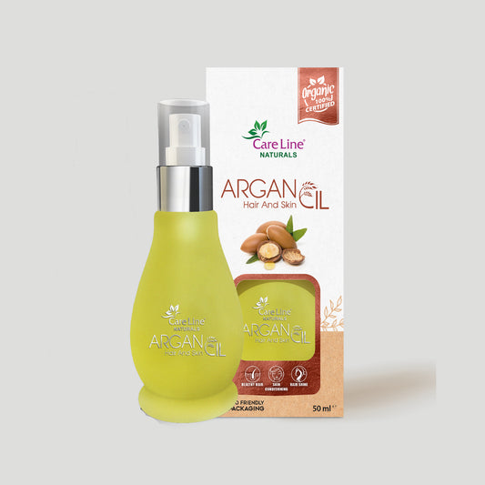 CareLine Naturals Argan Hair & Skin Oil – Virgin & Organic 50ml