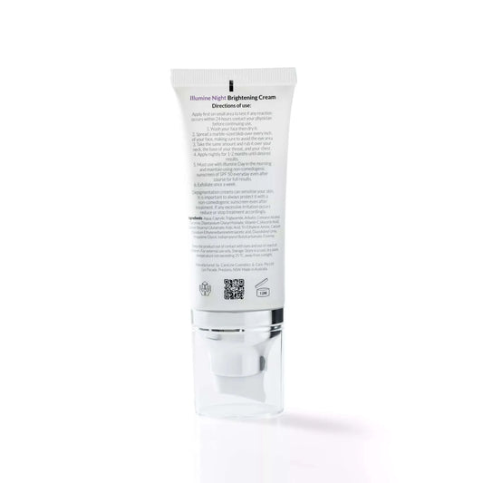 SKINLAB Illumine Night Brightening Cream | With Glycerin, Vitamin B3, Vitamin E & Aloe Vera | 50ml