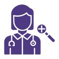 Baby skincare expert symbol