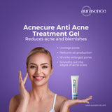 SKINLAB COMBO PACK Acne Facial Cleanser + Acne Treatment Gel Advanced Formula Peroxide Free, Remove Spots, Prevent Scars, Reduced Blemish, 100ml & 30ml