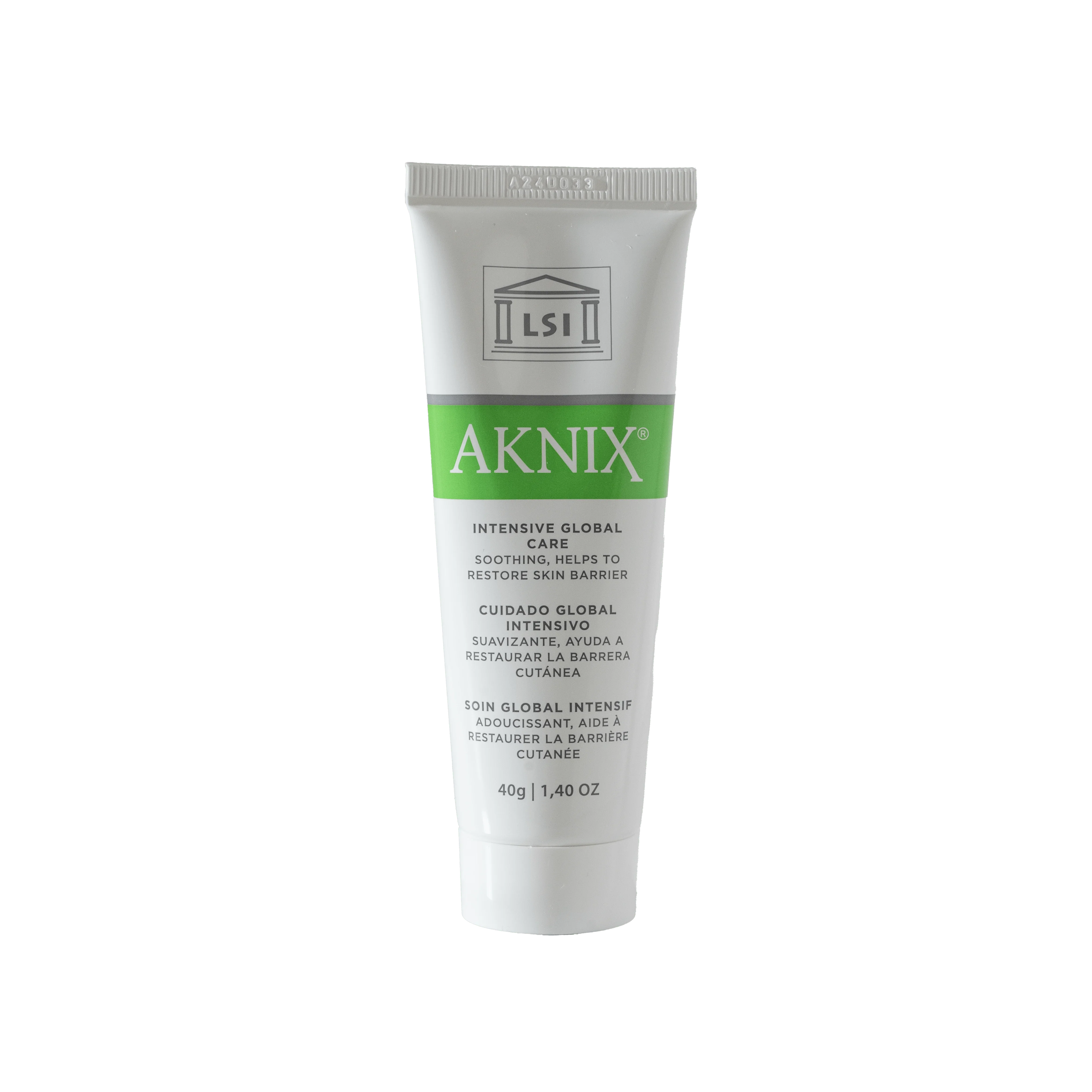 Aknix Intensive Global Care Cream for Acne prone & Oily skin | Reduces Inflammation | Acne Treatment & Skin Barrier Repair | Niacinamide |Quassia Amara Wood Extract -40g