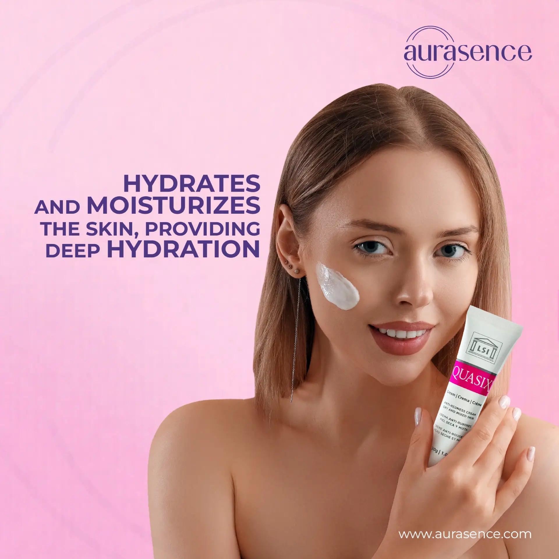 QUASIX Anti Redness Cream | Anti-Redness & Moisturizer for Dry & mixed | Soothes Irritation & Hydrates  | Quassia Amara extract – 30ml