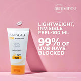SKINLAB Sunscreen SPF 100 | Broad Spectrum UVA/UVB Protection | Water-Resistant & Transparent | For All Skin Types | 50ml