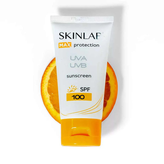 SKINLAB Sunscreen SPF 100 | Broad Spectrum UVA/UVB Protection | Water-Resistant & Transparent | For All Skin Types | 50ml