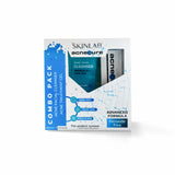 SKINLAB COMBO PACK Acne Facial Cleanser + Acne Treatment Gel Advanced Formula Peroxide Free, Remove Spots, Prevent Scars, Reduced Blemish, 100ml & 30ml