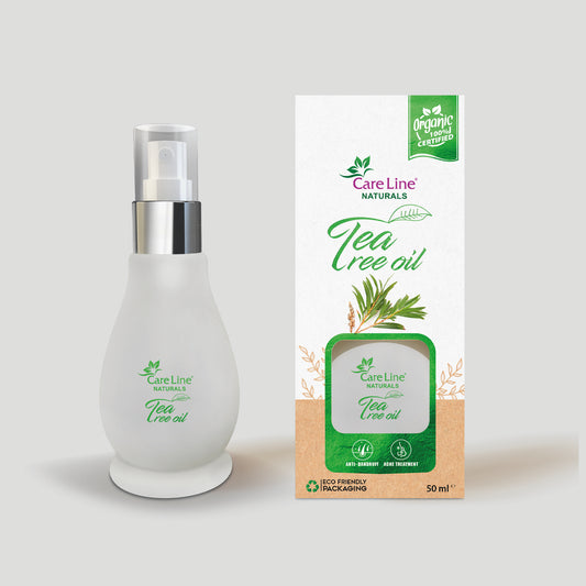 CareLine Naturals Tea Tree Oil – Pure Australian Essential Oil (50 ml)