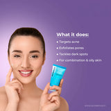 SKINLAB Acnecure Anti-Acne Face Cleanser | Salicylic Acid & Tea Tree Oil Formula | For Acne-Prone Skin | 100ml