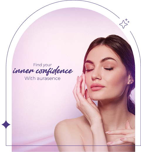Woman skincare confidence beauty banner