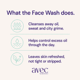 AVEC Ayurvedic Ramacham Root Extracter Face Cleanser – Gentle Hydration for All Skin Types