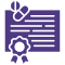 Product quality certification badge