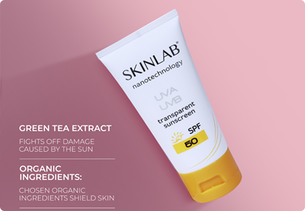Skinlab nanotechnology sunscreen SPF 50 UVA UVB protection